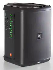 Front. JBL - EON ONE Compact Portable Powered PA System with Professional 4-Channel Mixer and Bluetooth - Black.