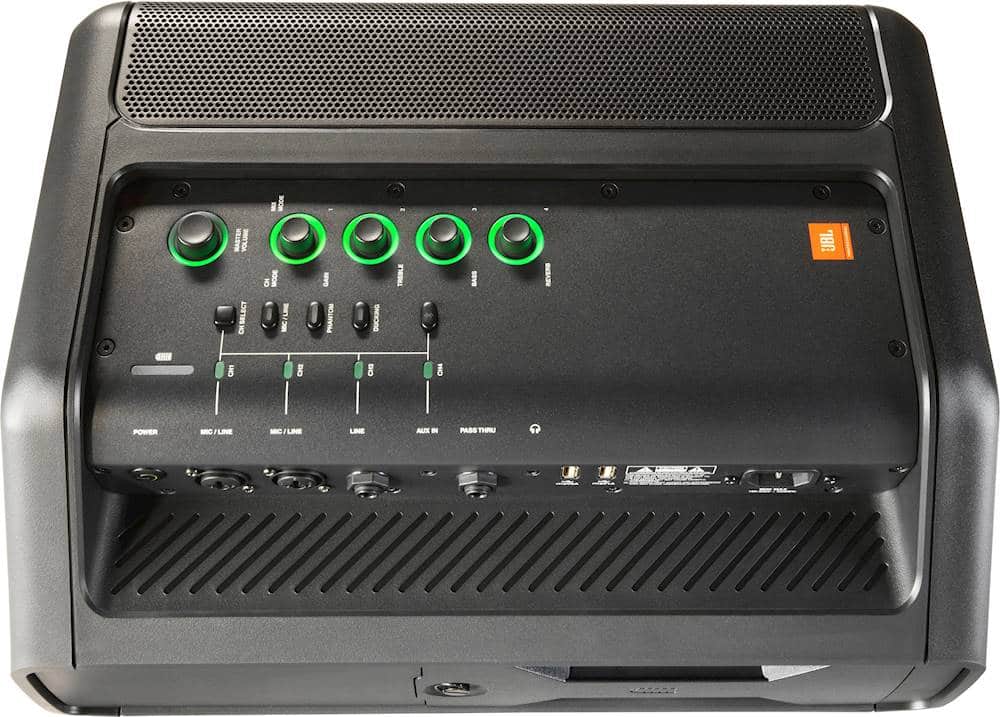 Alt View 18. JBL - EON ONE Compact Portable Powered PA System with Professional 4-Channel Mixer and Bluetooth - Black.