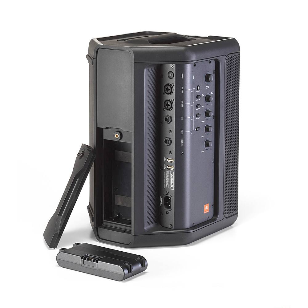 Alt View 19. JBL - EON ONE Compact Portable Powered PA System with Professional 4-Channel Mixer and Bluetooth - Black.