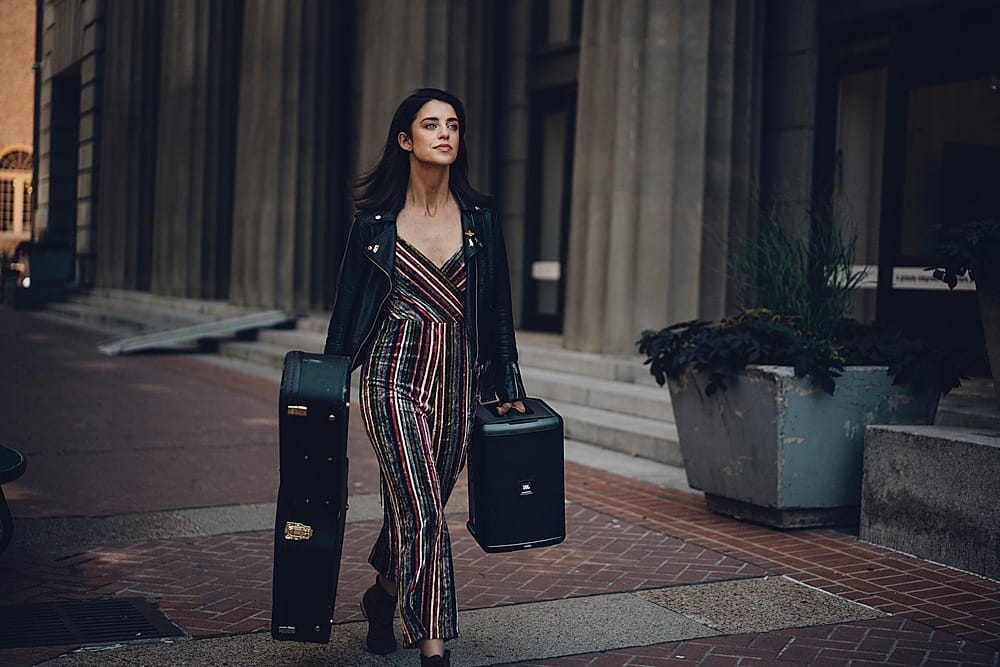 Alt View 32. JBL - EON ONE Compact Portable Powered PA System with Professional 4-Channel Mixer and Bluetooth - Black.