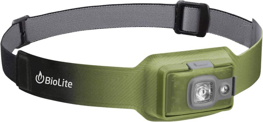 Front. BioLite - HeadLamp 200 - Moss Green.