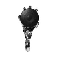 BOSS Audio - 3" 1-Way Motorcycle/ATV Speakers (Pair) - Silver/Black - Front_Zoom