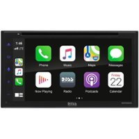 BOSS Audio - 6.75" - Android Auto/Apple® CarPlay™ - Built-in Bluetooth - CD/DVD/DM Receiver - Black - Front_Zoom