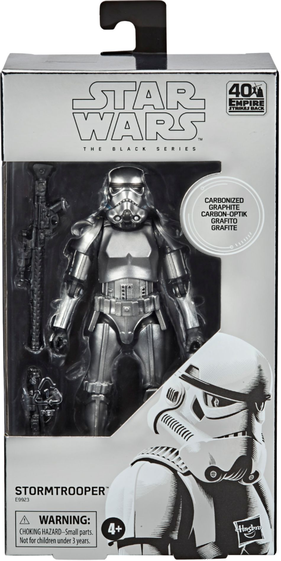 Star Wars The Black Series Carbonized Stormtrooper 6-Inch Figure