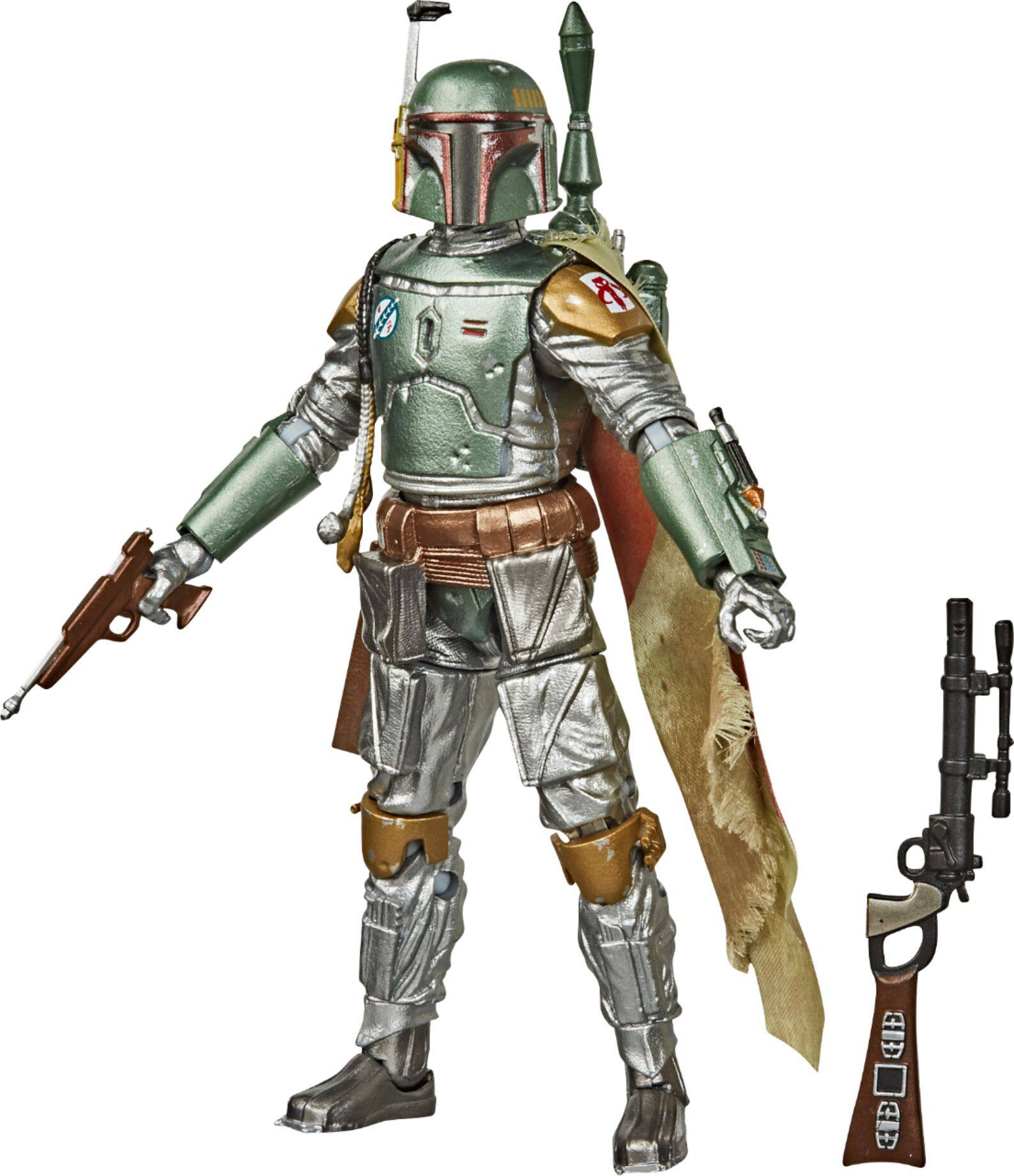 hasbro star wars the black series carbonized metallic boba fett action figure