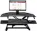 Alt View 16. Victor - Height Adjustable Corner Standing Desk Riser with Removable Keyboard Tray - Black.