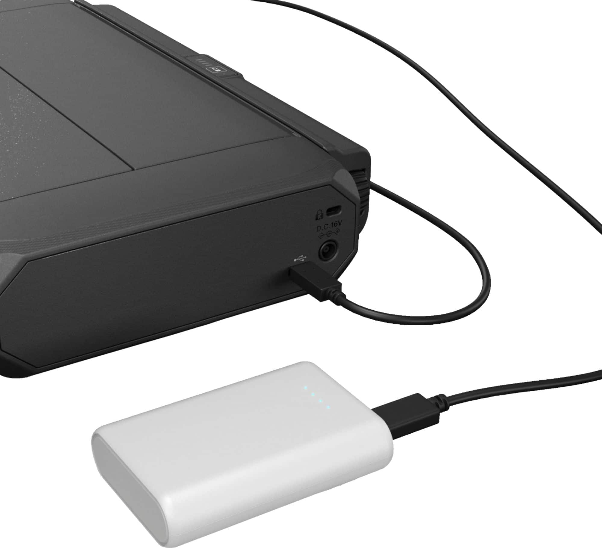 Alt View 21. Canon - PIXMA TR150 Wireless Inkjet Printer - Black.