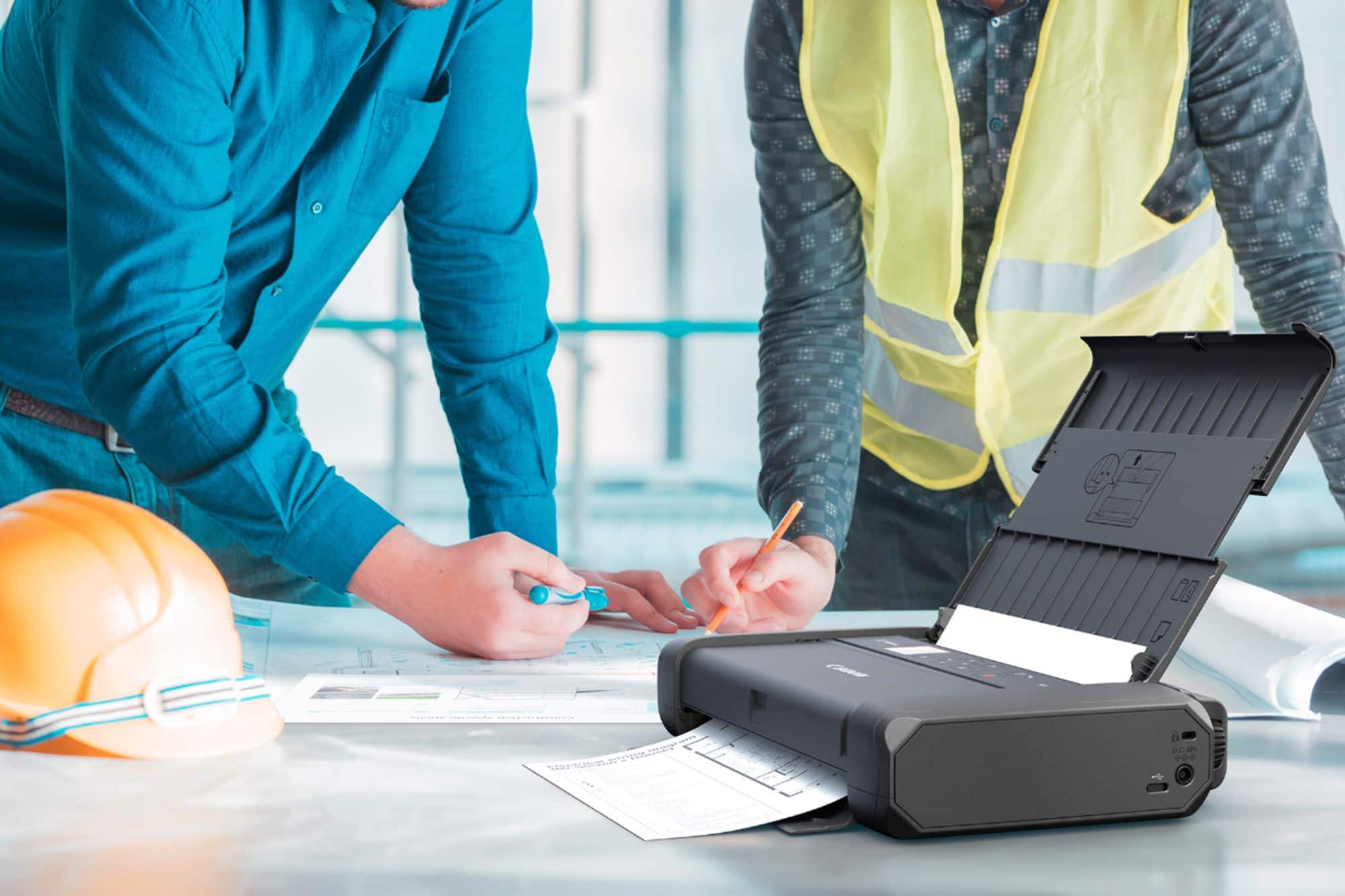 Alt View 25. Canon - PIXMA TR150 Wireless Inkjet Printer - Black.