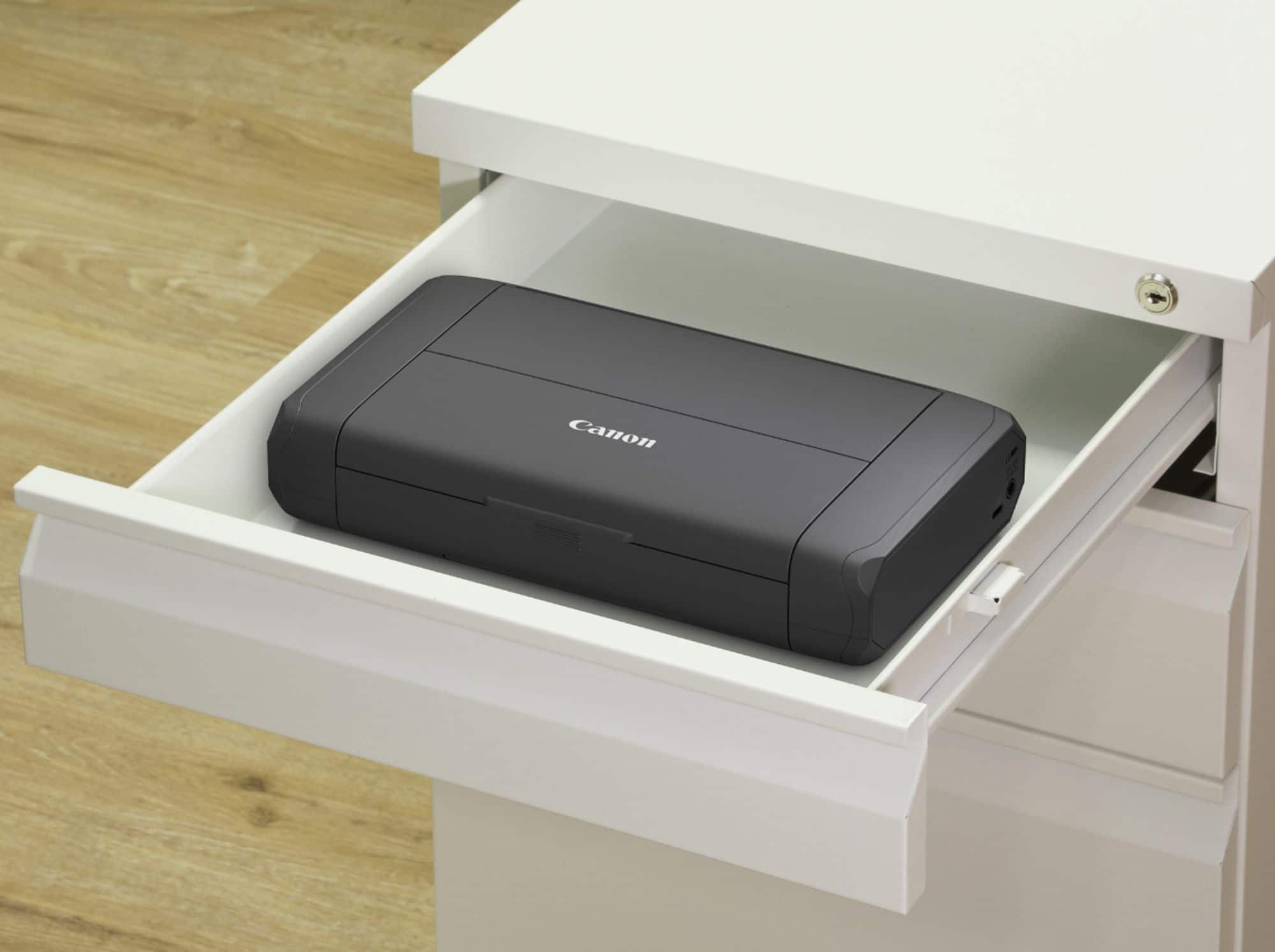 Alt View 27. Canon - PIXMA TR150 Wireless Inkjet Printer - Black.