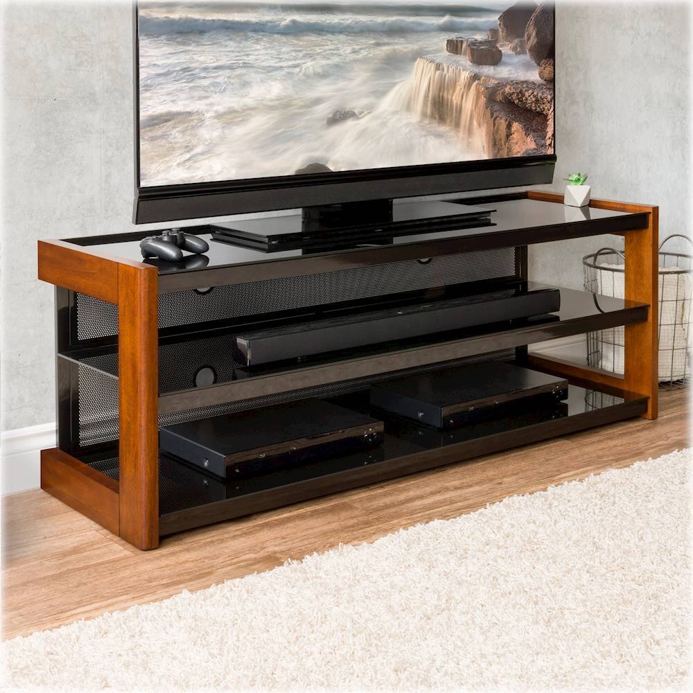 Customer Reviews: CorLiving Espresso TV Bench For TVs Up To 75 ...