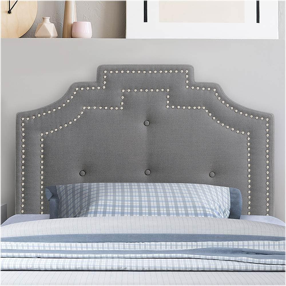 The bunkhouse cheyenne twin bed offers more than just a place to sleep, it also provides a our hollywood apartments for rent have everything you need and more. corliving aspen studded trim light gray fabric headboard twin light gray