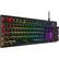 Angle. HyperX - Alloy Origins Wired Gaming Mechanical Aqua Switch Keyboard with RGB Back Lighting - Black.