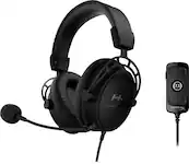 Best Buy HyperX Cloud Alpha S Wired Gaming Headset for PC PS5 and PS4 Blackout 4P5L2AA HX HSCAS BK WW