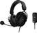 Front. HyperX - Cloud Alpha S Wired Gaming Headset for PC, PS5, and PS4 - Blackout.
