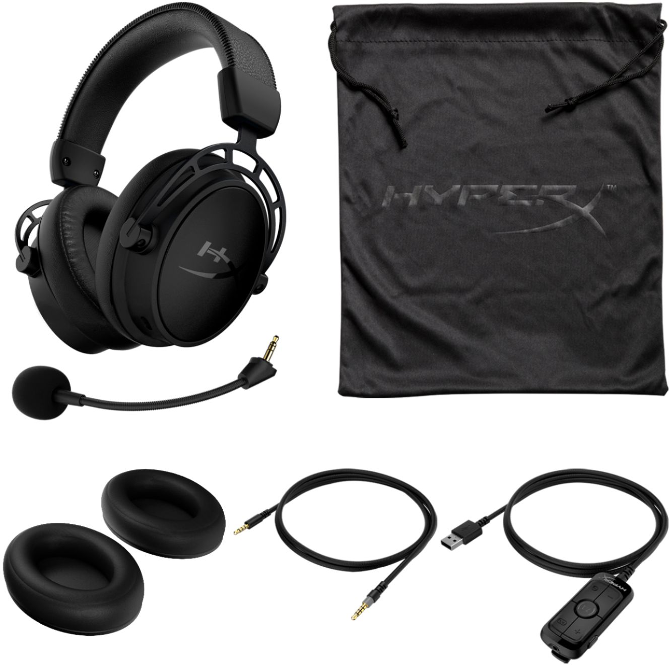 Praten tegen welvaart het is mooi HyperX Cloud Alpha S Wired 7.1 Surround Sound Gaming Headset for PC, PS5,  and PS4 with Chat Mixer and Adjustable Bass Blackout 4P5L2AA/HX-HSCAS-BK/WW  - Best Buy