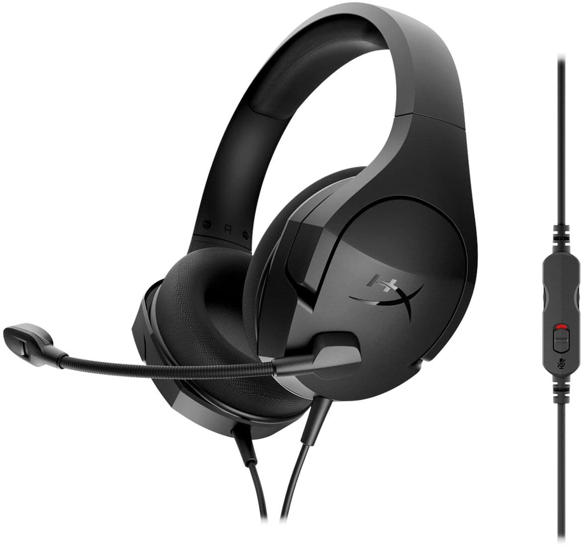 Alt View 14. HyperX - Cloud Stinger Core Wired Gaming Headset for PC, Xbox X|S, Xbox One, PS5, PS4, and Nintendo Switch - Black.