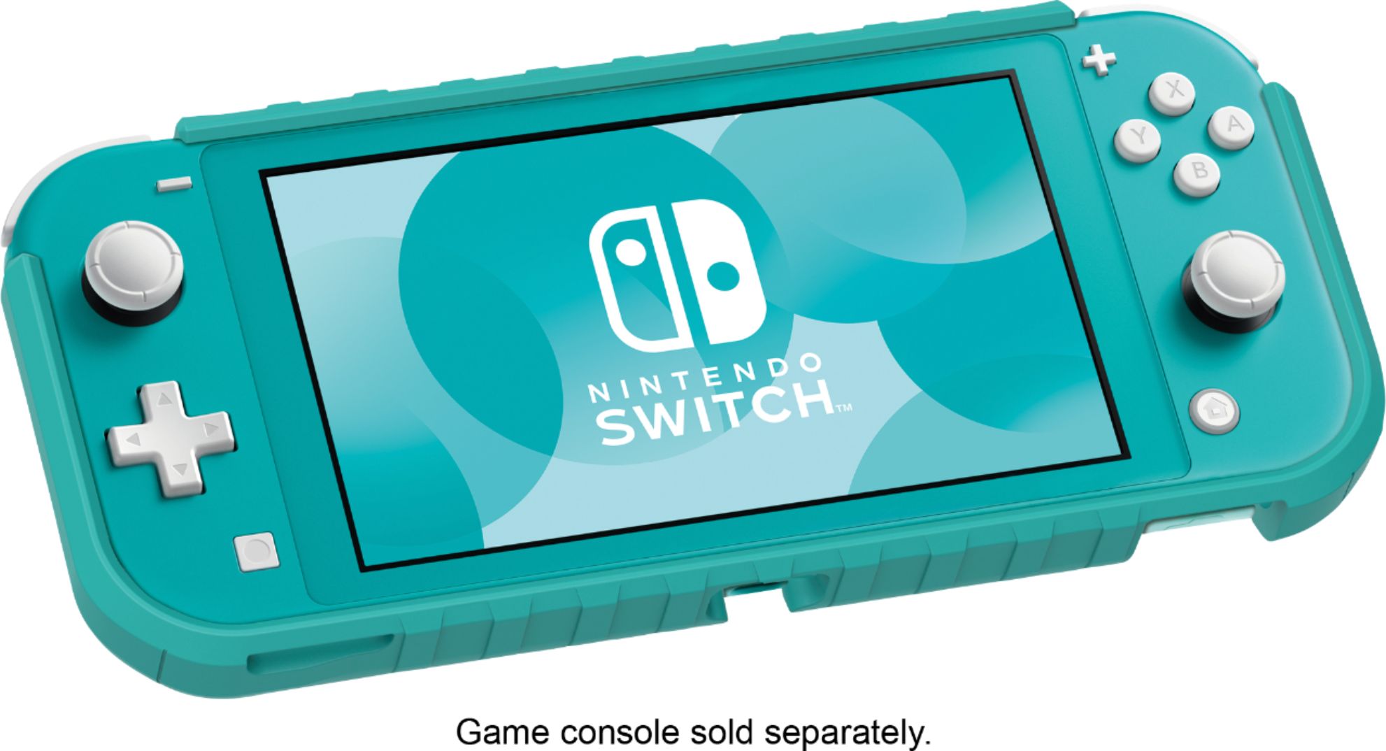 Angle View: Hori - Hybrid System Armor for Nintendo Switch Lite - Turquoise