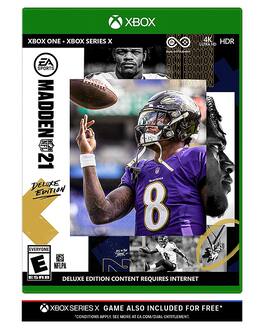 Madden NFL 21 Deluxe Edition - Xbox One, Xbox Series X, Xbox Series S