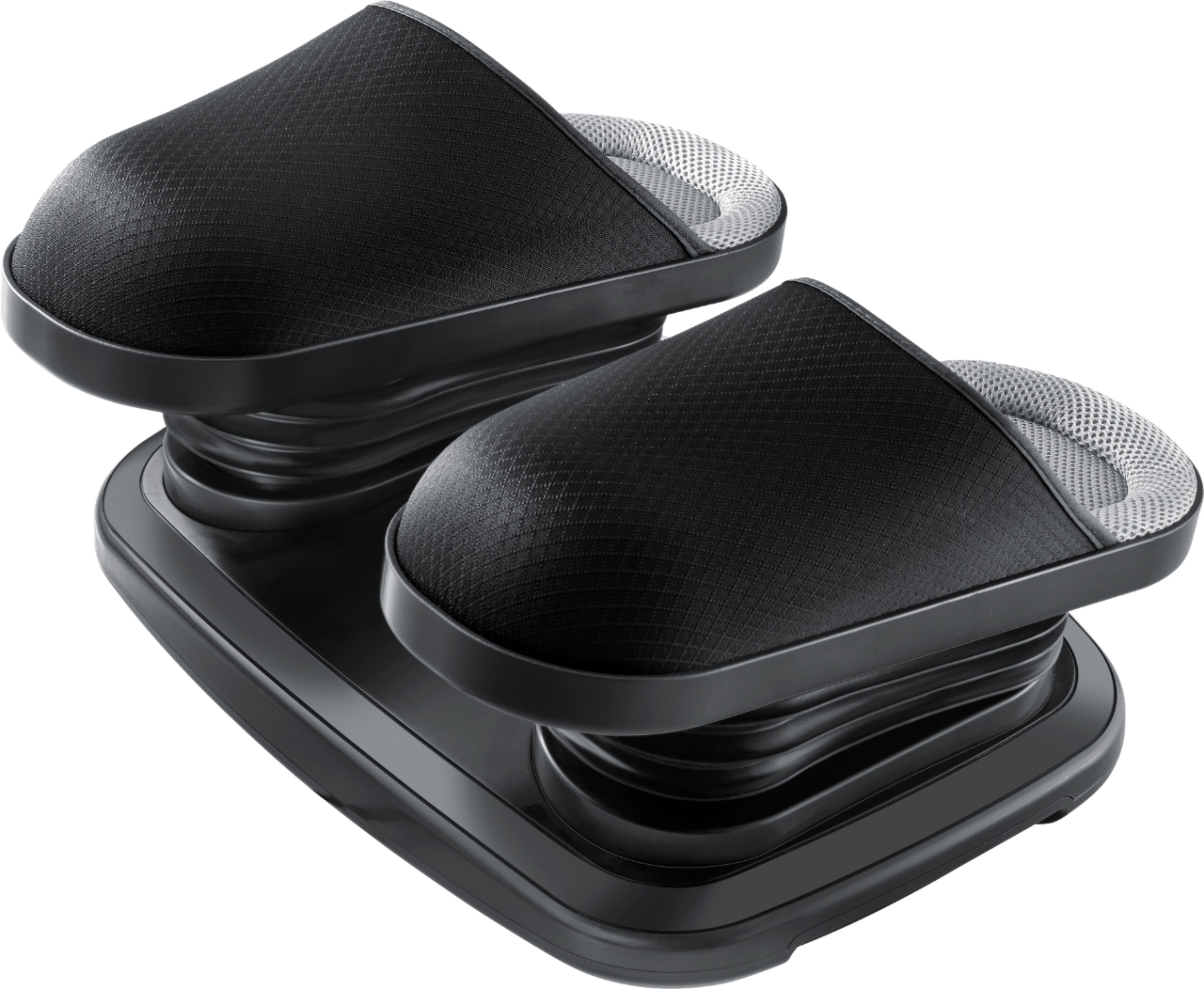 Angle View: HoMedics - Ankle and Foot Massager with Heat - Black