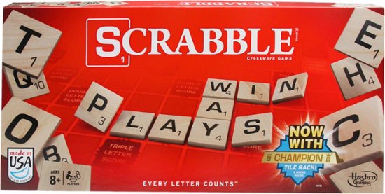 A8166 for sale online Hasbro Scrabble Game