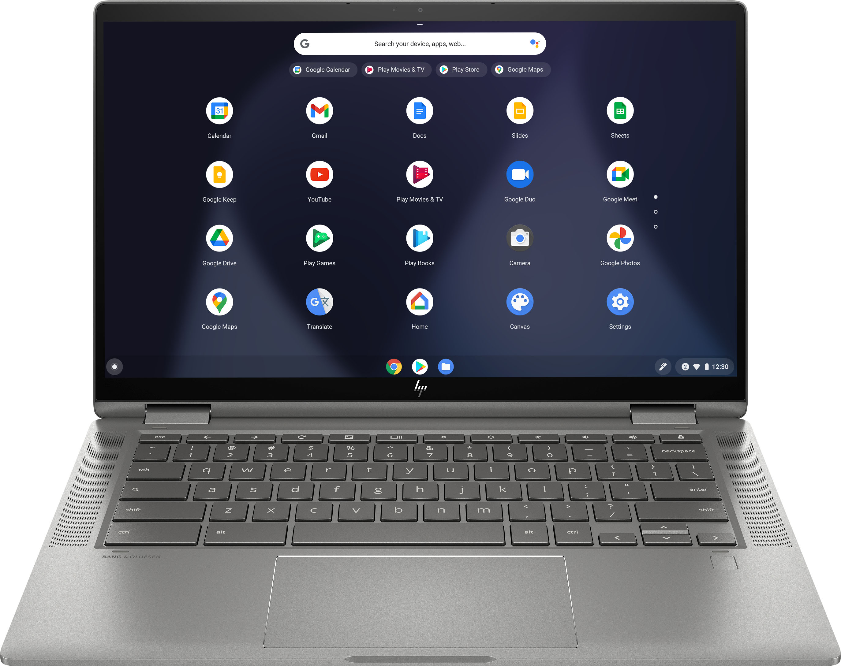HP 2-in-1 14 Wide Ultra XGA Touch-Screen Chromebook Plus Laptop Intel Core  i3 8GB Memory 256GB SSD Mineral Silver 14c-cd0053dx - Best Buy