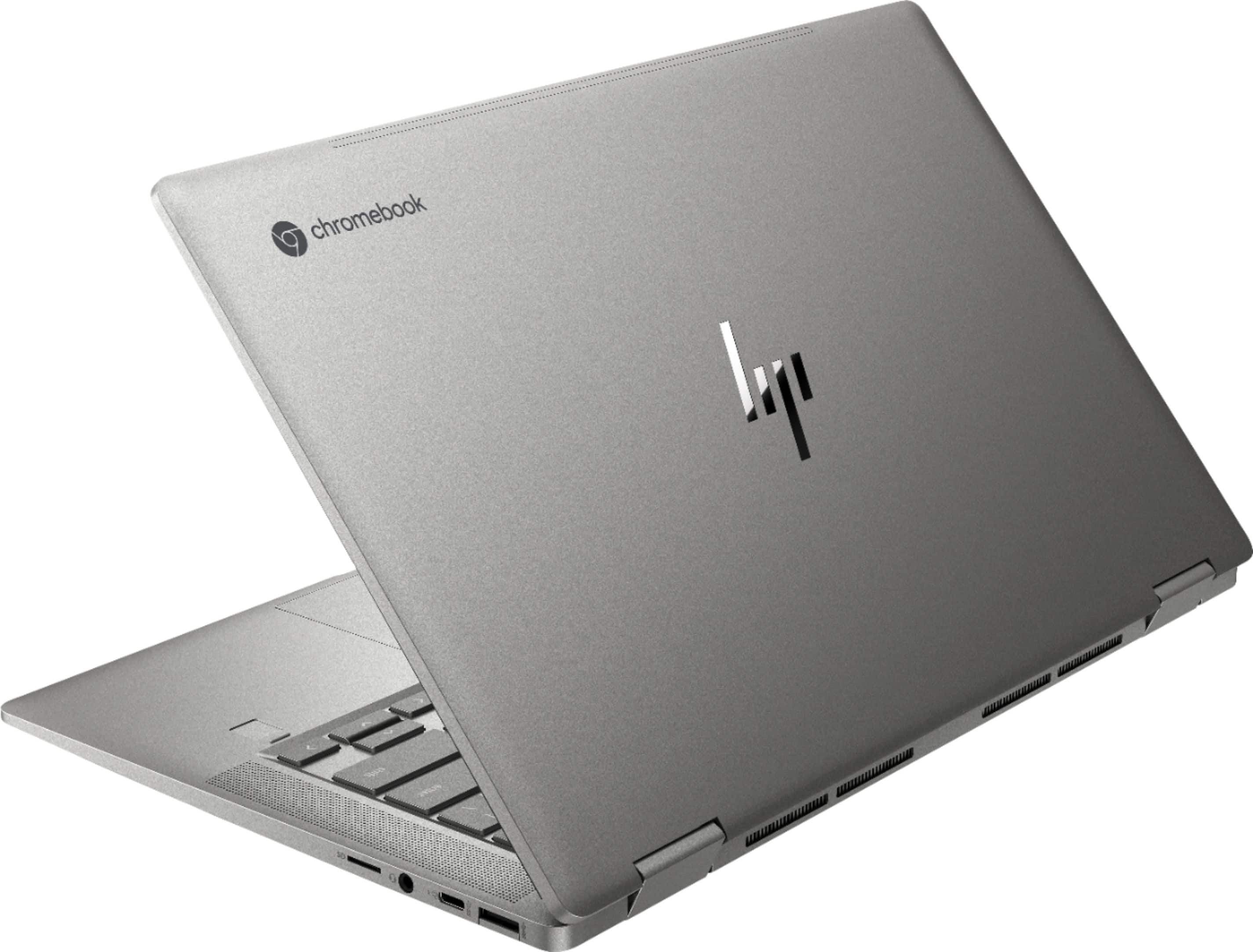 Alt View 11. HP - 2-in-1 14" Touch-Screen Chromebook - Intel Core i3 - 8GB Memory - 64GB eMMC Flash Memory.