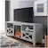 Alt View 12. Walker Edison - 70" Modern Farmhouse Drop Door Cabinet Fireplace TV Stand for Most TVs up to 80" - Stone Wash.