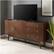 Alt View 13. Walker Edison - Mid-Century Modern 2-Shelf 3-Drawer Sideboard - Walnut.