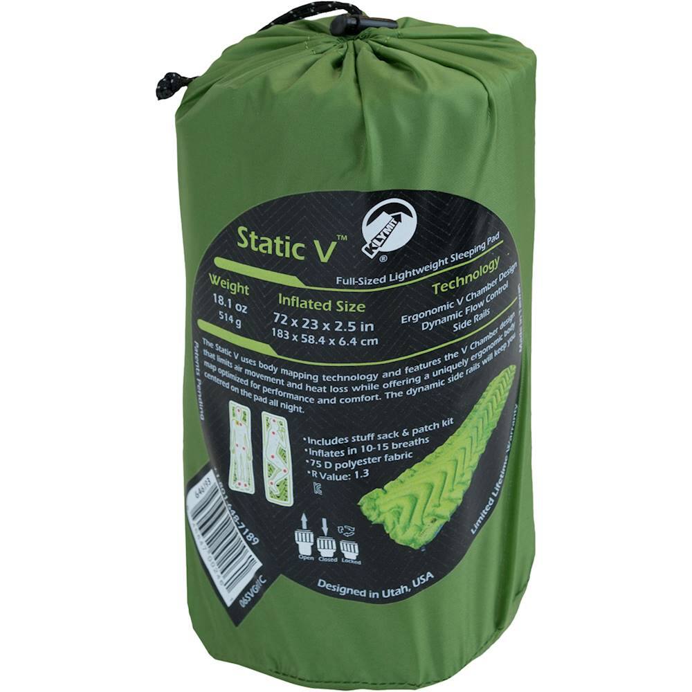 Best Buy Klymit Static V Sleeping Pad Green 06svgr01c