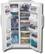 Alt View Standard 1. GE - 25.0 Cu. Ft. Side-by-Side Refrigerator - White.