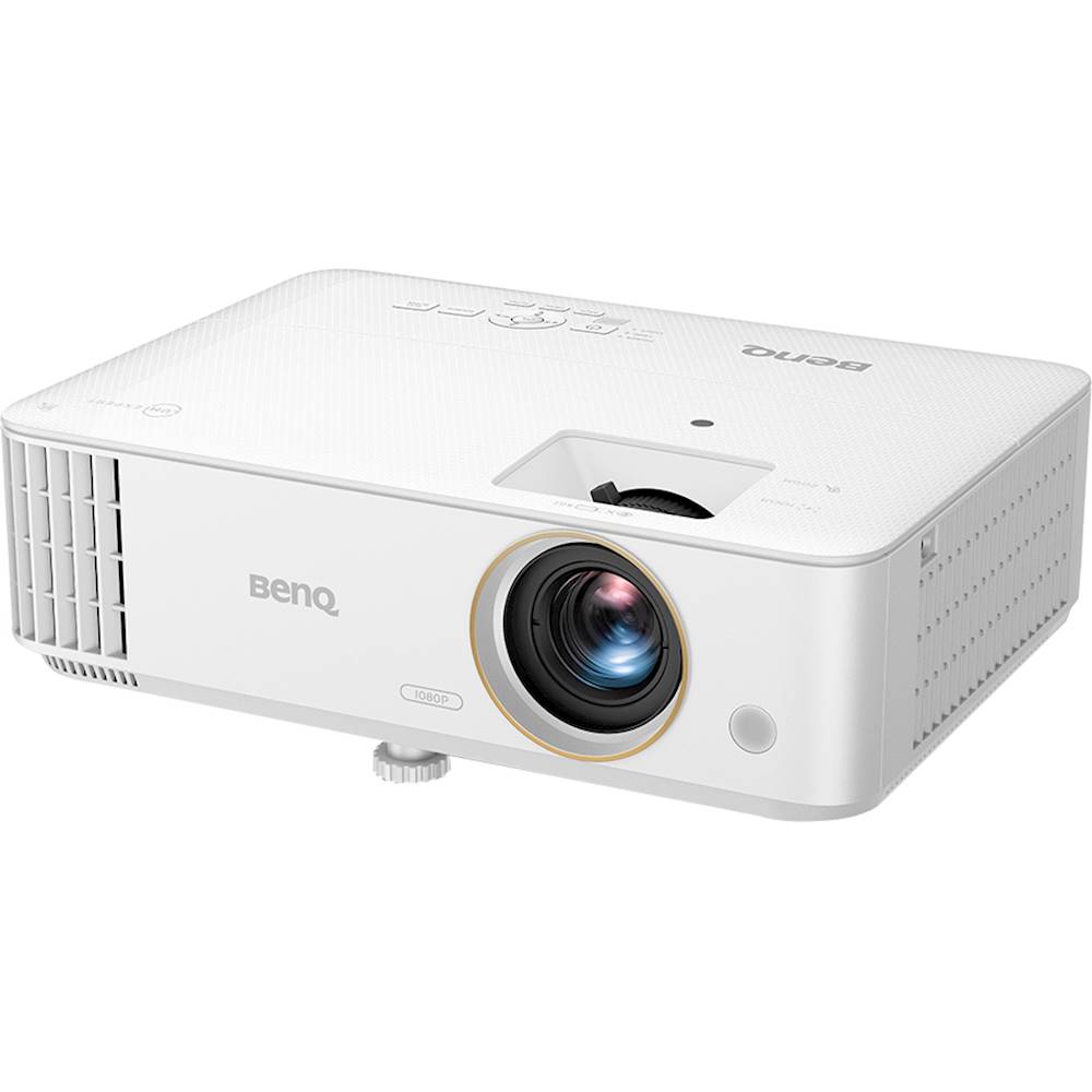 Left View: BenQ - TH685 1080p DLP Projector with High Dynamic Range - White