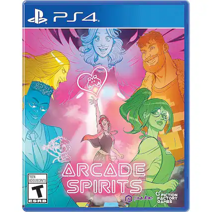 Front. PQube - Arcade Spirits. - T (Teen 13+)
