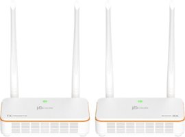 j5create - HDMI Over Wireless Extender Kit - White - Front_Zoom