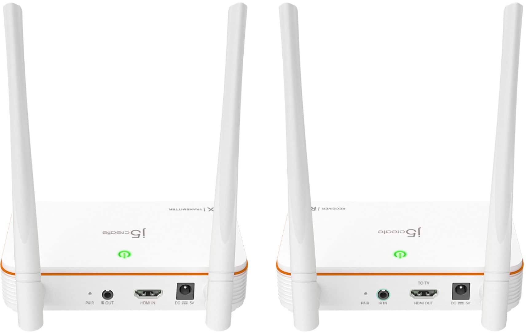 Alt View 11. j5create - Wireless Display HDMI Extender - White.