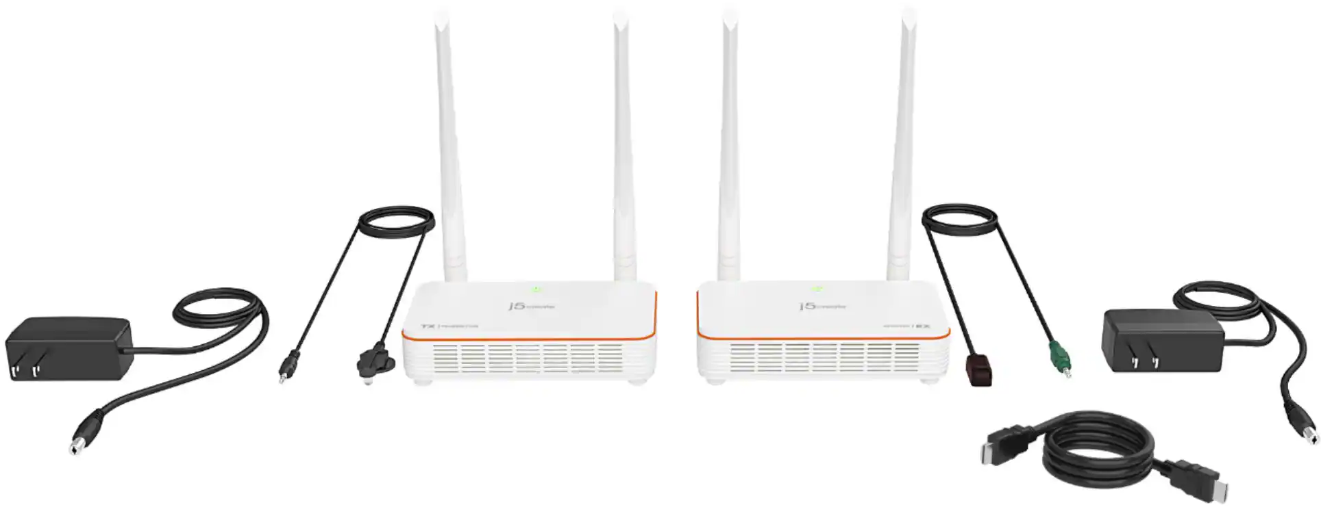 Alt View 12. j5create - Wireless Display HDMI Extender - White.