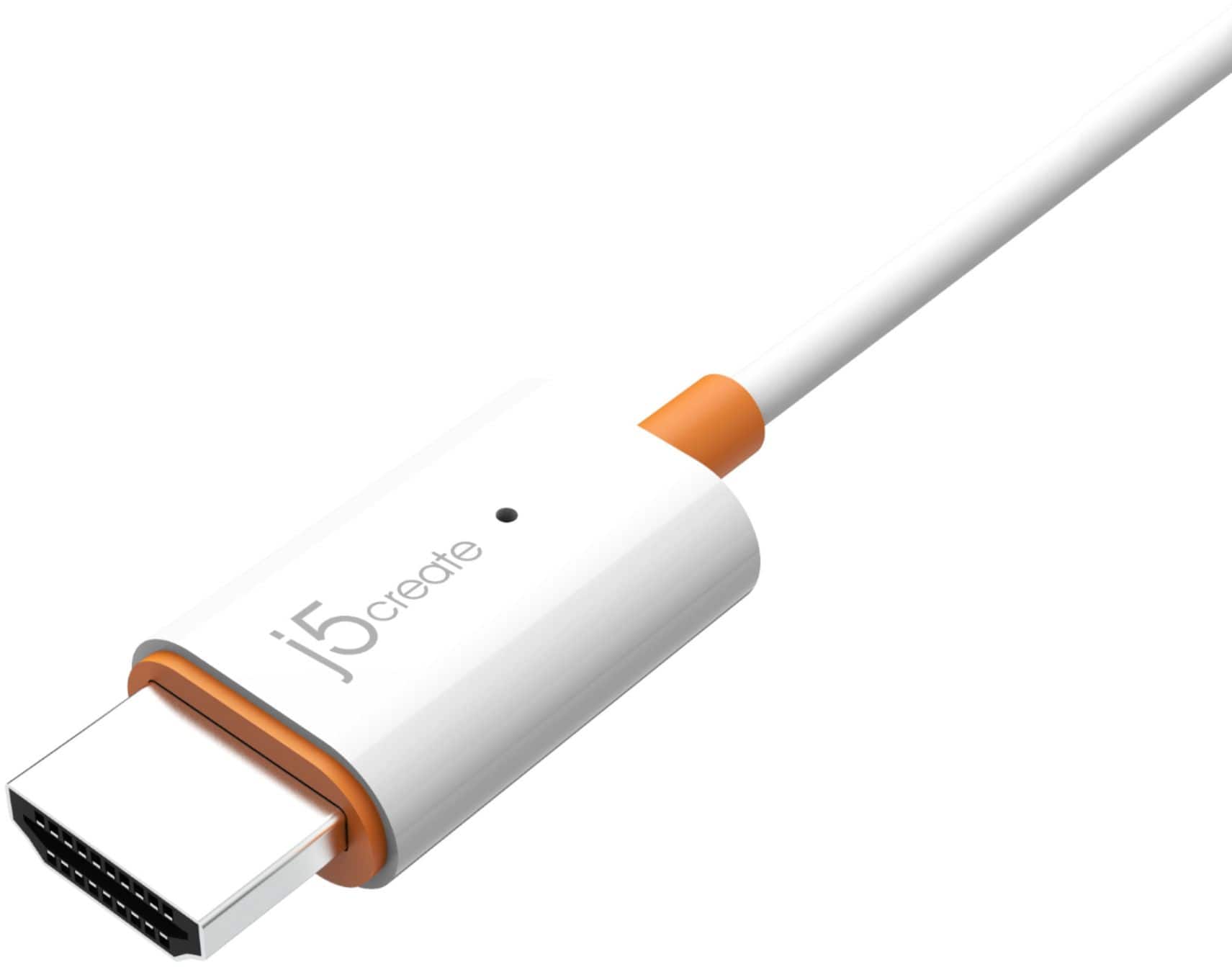 Alt View 11. j5create - ScreenCast Wireless Display Adapter - White.