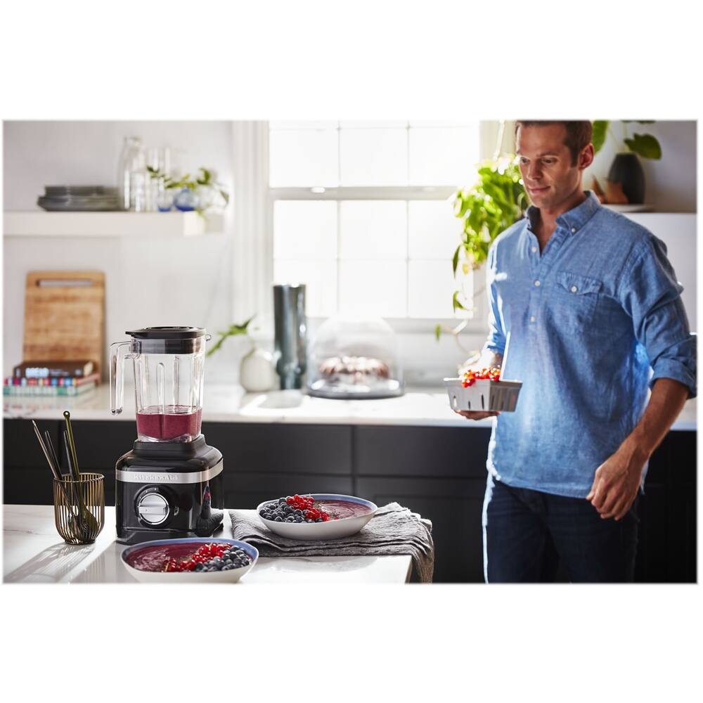 Alt View 12. KitchenAid - 3-Speed Blender - Onyx Black.