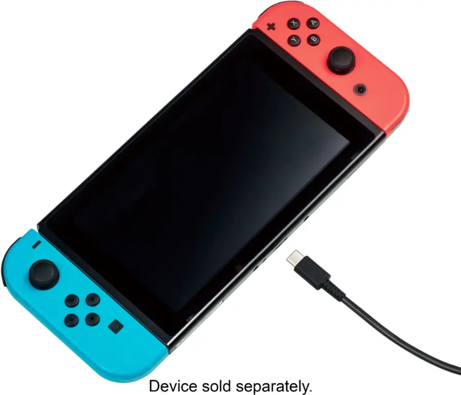 Alt View 15. Rocketfish™ - 39W USB-C AC Adapter For Nintendo Switch, Switch OLED & Switch Lite - Black.
