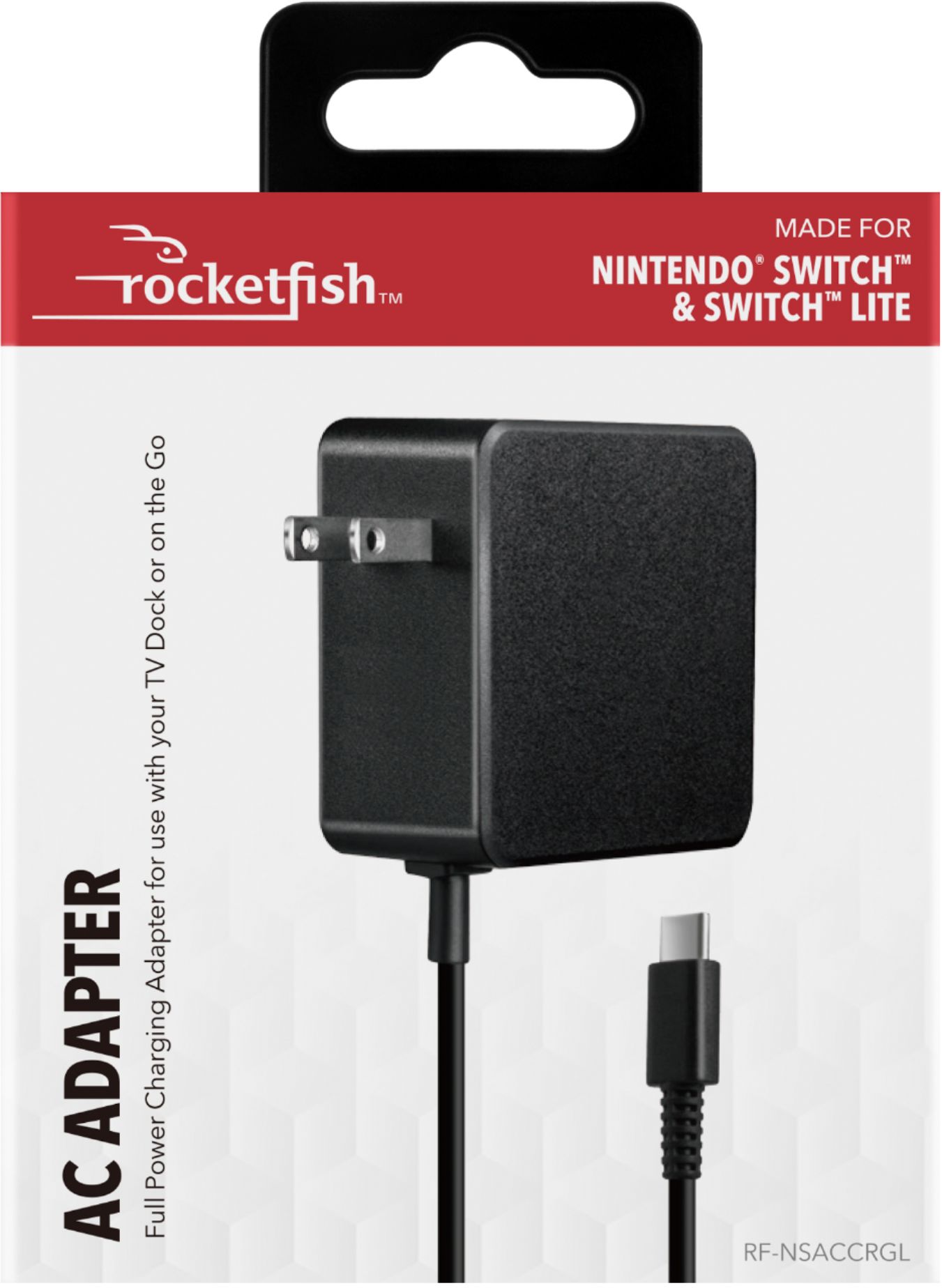 Koopje Bitterheid Antagonist Rocketfish™ 39W USB-C AC Adapter For Nintendo Switch, Switch OLED & Switch  Lite Black RF-NSACCRGL - Best Buy