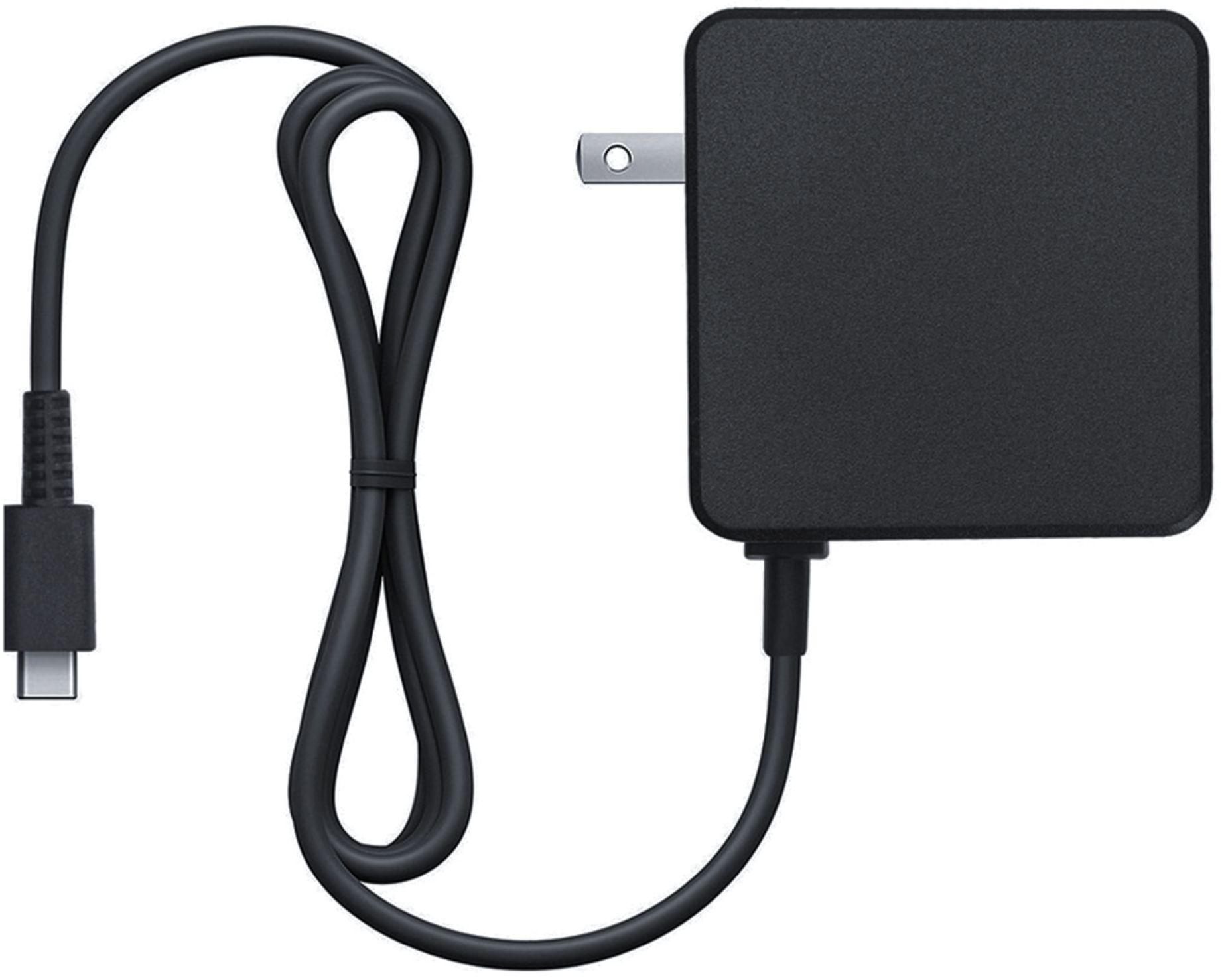 Rocketfish - 39W USB-C AC Adapter for Nintendo Switch & Switch Lite - Black