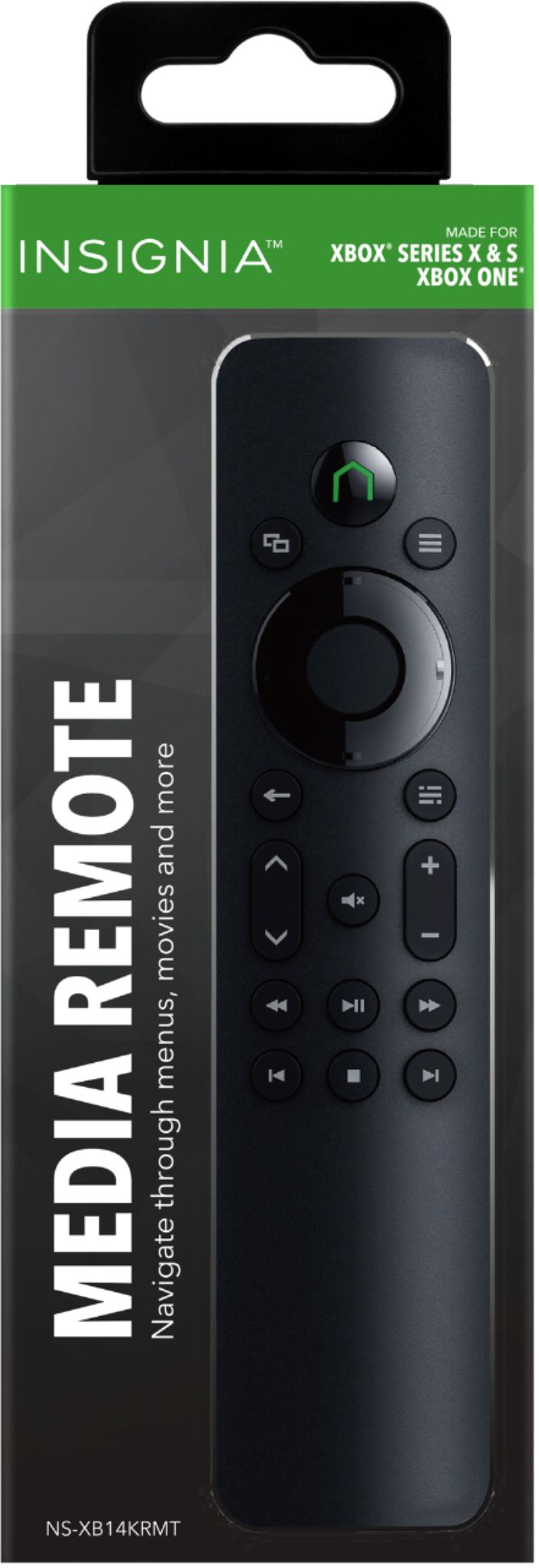 Insignia™ Media Remote Xbox Series | S & Xbox One Black NS-XB14KRMT - Best Buy