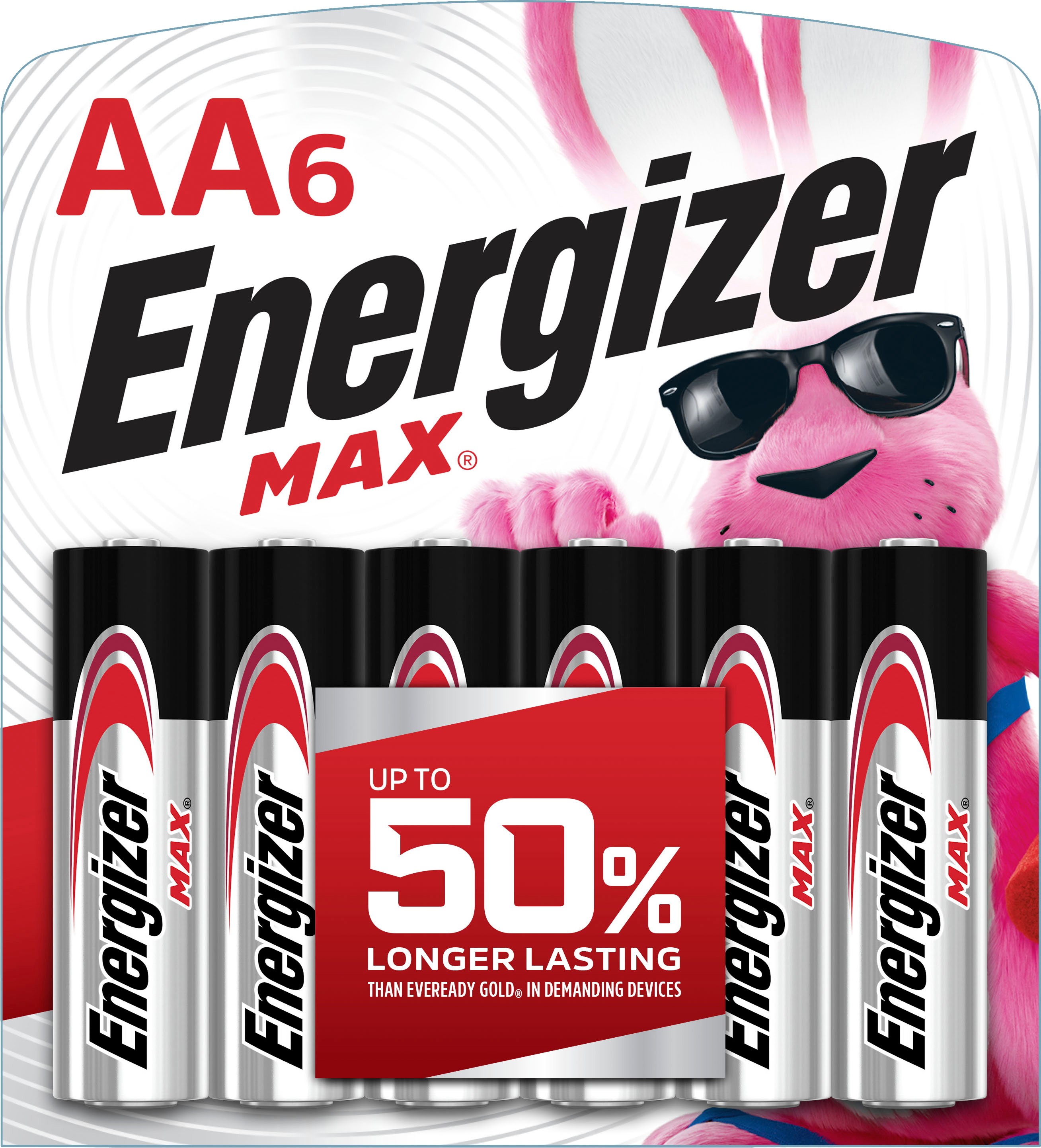 6 Energizer Ultimate Lithium AA Batteries