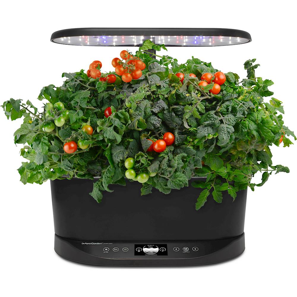 AeroGarden Bounty Basic with Gourmet Herb Seed Pod Kit 903126-1100 for sale online 