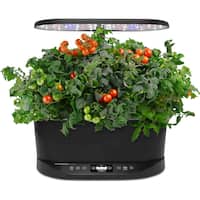 AeroGarden - Bounty Basic 9-Pod - Black - Front_Zoom