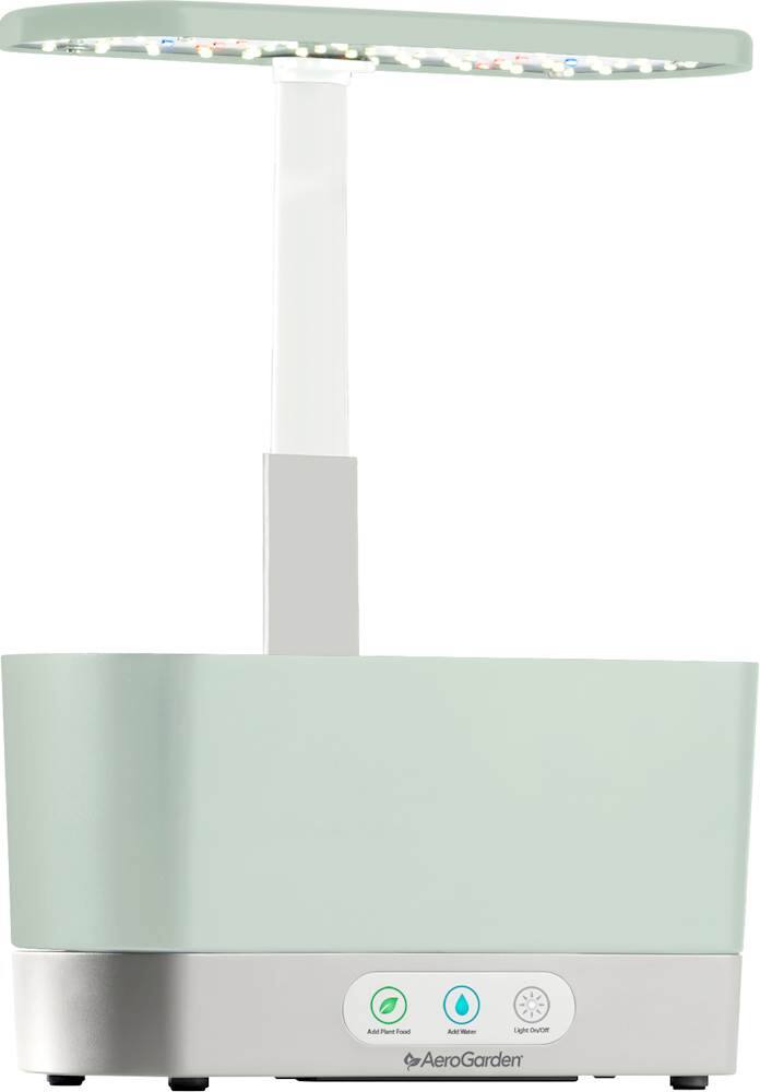 Angle. AeroGarden - Harvest - Indoor Garden - Easy Setup - 6 Gourmet Herb pods included - Sage.