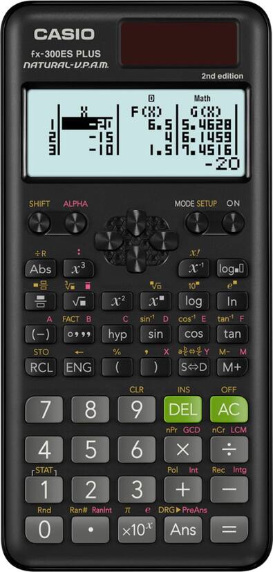 Casio Scientific Calculator Black FX-300ESPLS2-S - Best Buy Casio Scientific Calculator Black FX-300ESPLS2-S - Best Buy