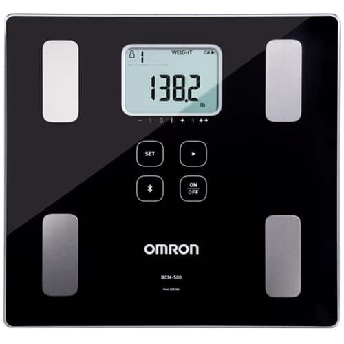 Alt View 13. Omron - Bathroom Scales - Black.