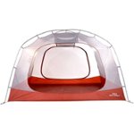 Front Zoom. Klymit - Cross Canyon Tent - Red/Gray.