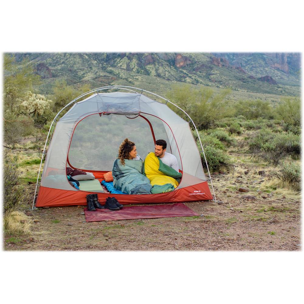 Best Buy: Klymit Cross Canyon Tent Red/Gray 09C4RD01D