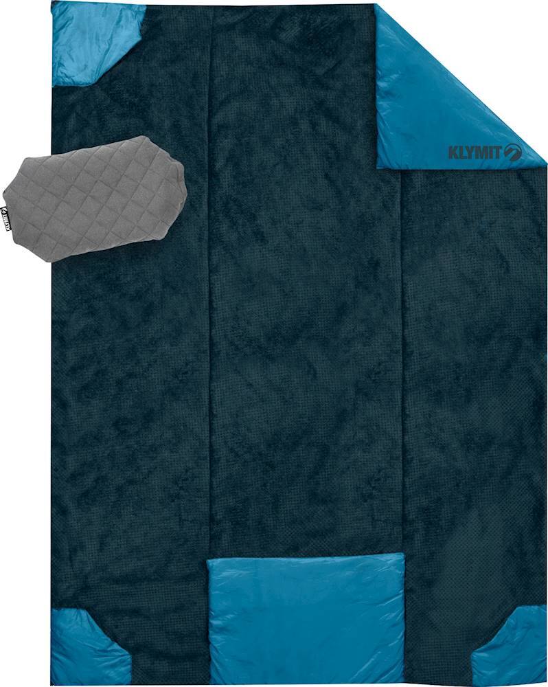 Front. Klymit - Versa Luxe Blanket and Camping Pillow.